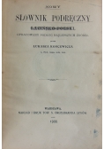 Słownik podręczny, łacińsko-polski, 1908 r.