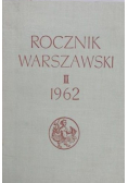 Rocznik Warszawski, Nr III 1962