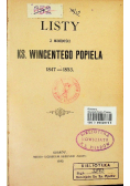 Lity z młodości ks Wincentego Popiela 1847 - 1853  1913 r.