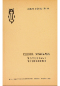 Chemia niszcząca materiały wybuchowe