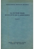 Das deutsche drama bis zur Mitte des 19. Jahrhunderts