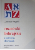 Rozmówki hebrajskie i podręczny słowniczek