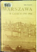 Warszawa w latach 1795 1914