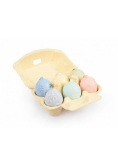 Jajka plastikowe MIX 6cm 6szt