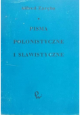 Pisma polonistyczne i slawistyczne
