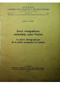 Zarys etnograficzny zachodniej części Podola 1947 r.