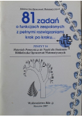 81 zadań o funkcjach zespolonych z pełnymi rozwiązaniami krok po kroku zeszyt 14
