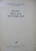 Nowe metale techniczne