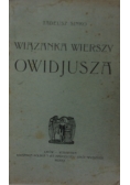 Wiązanka wierszy Owidjusza, 1920r.