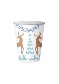 Kubeczki papierowe Hello Winter 250ml 6szt