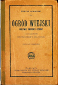 Ogród wiejski 1928 r.
