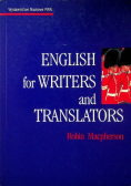 English for Writers and Translators