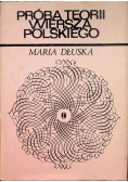 Próba teorii wiersza polskiego