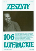 Zeszyty literackie 106