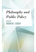 Philosophy and Public Policy