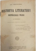 Historya literatury niepodległej Polski, 1918 r.