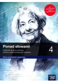 Ponad słowami 4 Podręcznik do języka polskiego dla liceum ogólnokształcącego i technikum Zakres podstawowy i rozszerzony