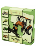 Puzzle 4-elementowe Pojazdy