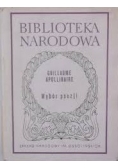 Wybór poezji