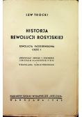 Historja rewolucji rosyjskiej Rewolucja październikowa część I 1933 r.