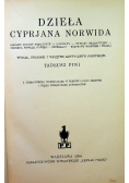 Dzieła Cyprjana Norwida 1934 r.