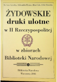 Żydowskie druki ulotne w II Rzeczypospolitej