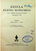 Dzieła Juljusza Słowackiego Tom III 1933 r.