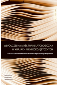 Współczesna myśl translatologiczna w krajach niemi