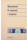 Wprowadzenie do organizacji i zarządzania