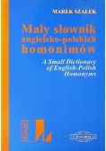 Mały słownik angielsko polskich homonimów