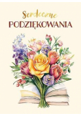 Karnet B6 Serdeczne Podziękowania