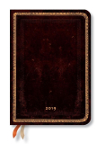 Kalendarz książkowy midi 2019 12M Black Moroccan