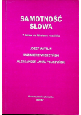 Samotność słowa