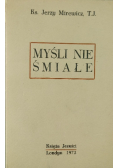 Myśli nieśmiałe