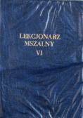 Lekcjonarz mszalny VI Czytania w mszach świętych