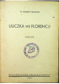 Uliczka we Florencji 1947 r.