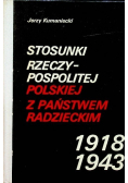 Stosunki Rzeczypospolitej Polskiej z Państwem Radzieckim 1918 1943