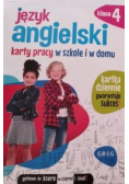 Język angielski Klasa 4 Karty pracy w szkole i w domu