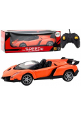 Auto sportowe RC 1:16 pomarańczowe