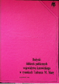 Budynki bibliotek publicznych województwa Katowickiego w rysunkach Tadeusza M. Siary