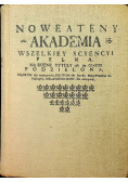 Nowe Ateny albo akademia wszelkiej sciencyi
