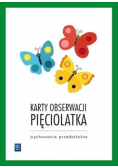 Karty obserwacji pięciolatka
