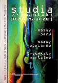 Studia z semantyki porównawczej