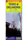 Texas & Oklahoma Travel Reference Map 1 1 300 000