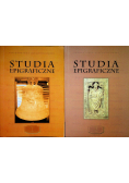 Studia Epigraficzne Tom I i II