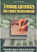 Trening sprzedaży dla rynku finansowego