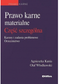 Prawo karne materialne Część szczególna