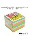 Kostka biurowa pastel 85x85x70mm 730K