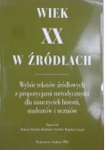 Wiek XX w źródłach