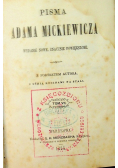 Pisma Adama Mickiewicza tom VII 1858 r.